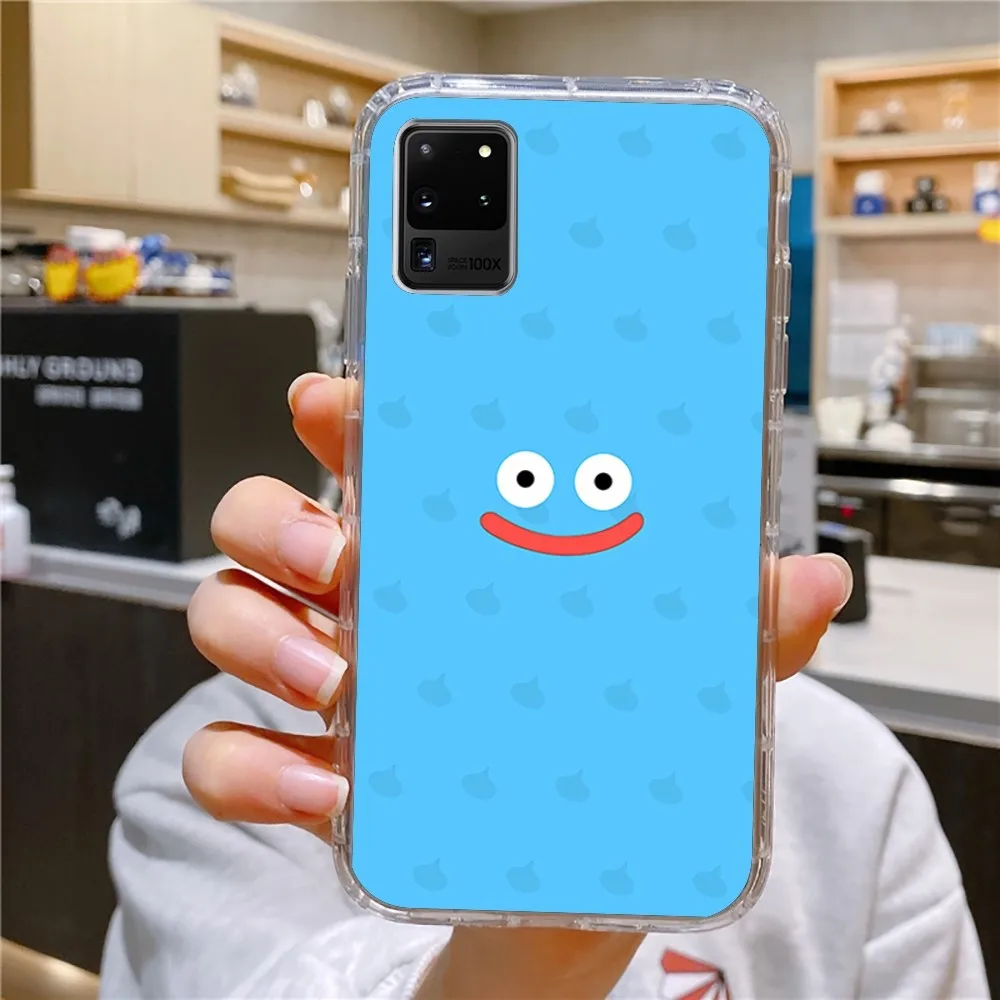 Dragon Quest Slime Phone Case For Samsung Galaxy A52 A12 A51 S21 Edge S22ULTRA S23 S20LITE Plus ultra Transparent Cover