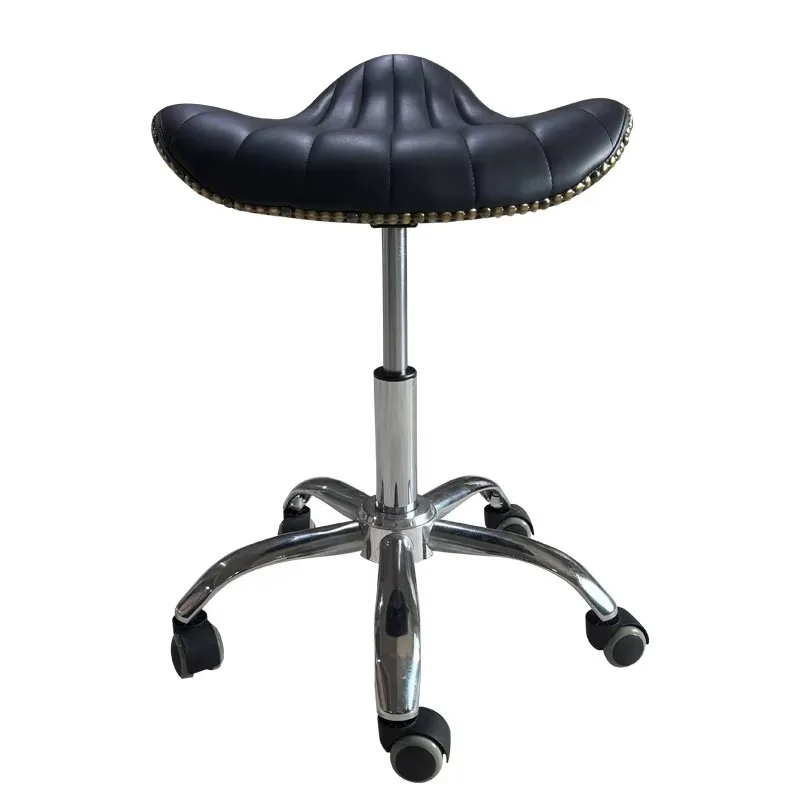 

Classic High Quality High Load Bearing Saddle Chair Pedicure Chair Customizable Color Copper SPA Salon Furniture Massage