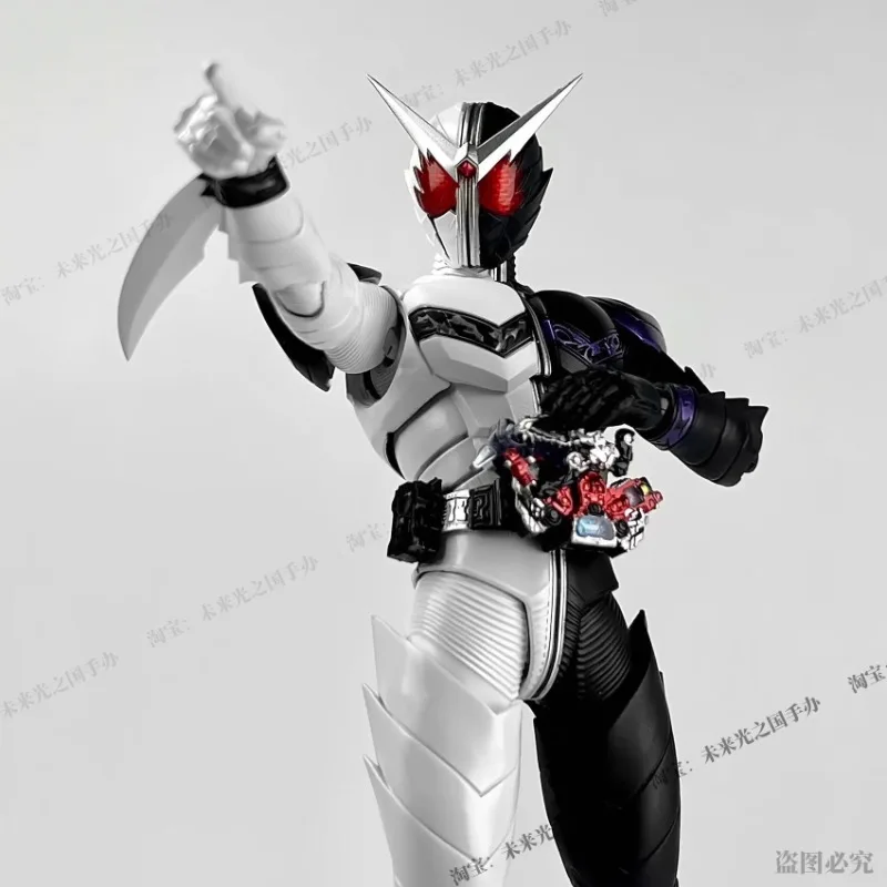 

Soul Limited Edition Kamen Rider W SHF Fangfang Ace FJ Fangj Joker Real Bone Sculpture Hands-on Model Ornament Festival Gift Toy