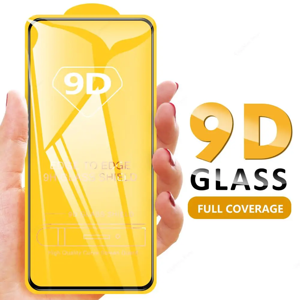 9D Glass For Xiaomi Redmi Note 10 9 Pro 12 11 Pro Plus 5G Screen Protector Redmi 12S 11s 10s 4G Tempered Glass Protective Film