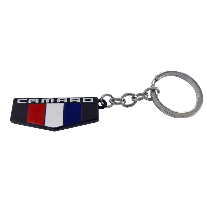 Metal Car Keychain Key Rings Pendent Styling for Chevrolet CAMARO Cruze Spark Aveo Captiva Trax Sail Orlando Sonic Accessories