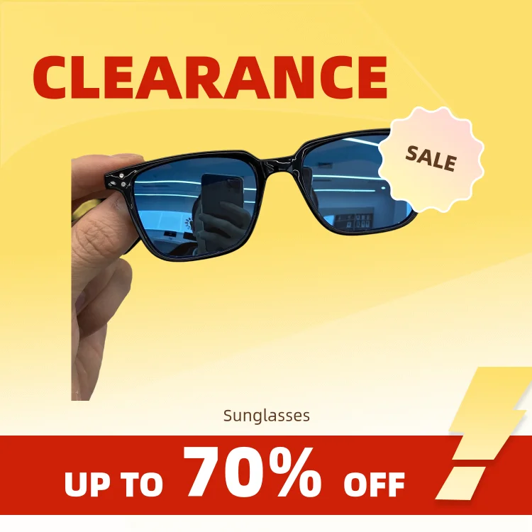 Clearance_Rectangle Sunglasses Women Men Polygon Vintage Brand Designer Square Sun Glasses for Women Shades Female Eyewear Unise