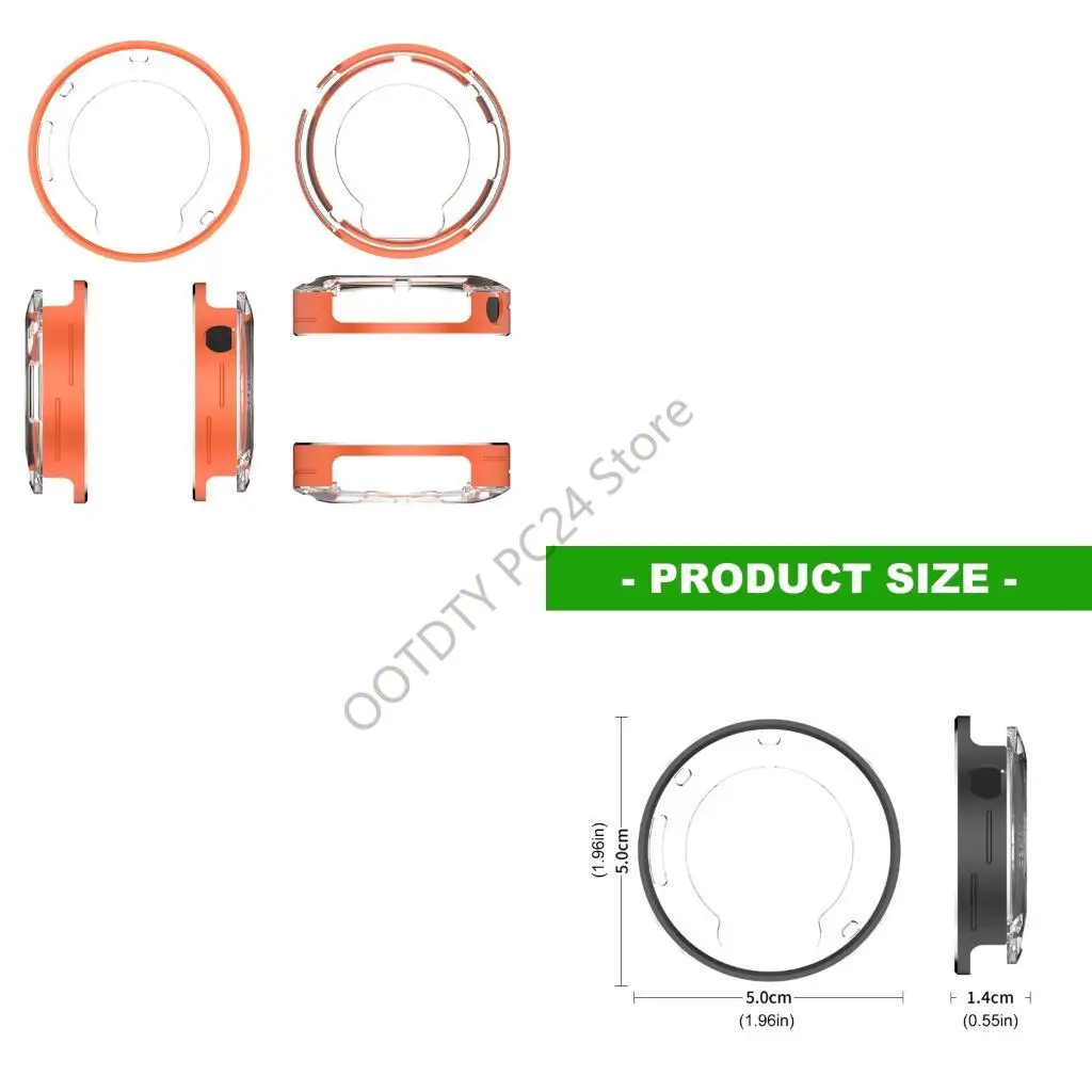 

H7BA Стильный металлический чехол для часов, корпус, повышающий долговечность, идеально подходит для официальных мероприятий, к