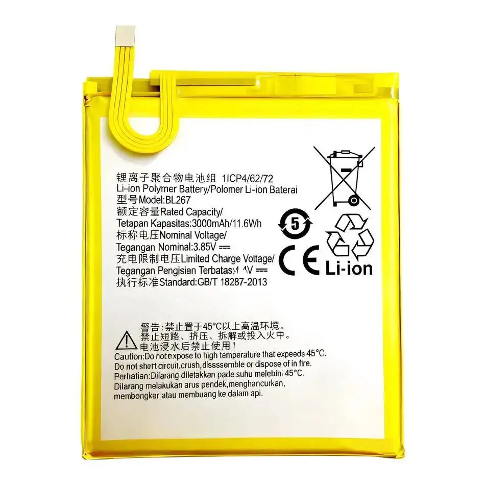 

3000-4000Mah BL273 BL270 BL216 For Lenovo K6 Dual K33a42 K33a48 K33b36 K33b37 Note Power X910 Vibe Z Plus Mobile Phone Battery