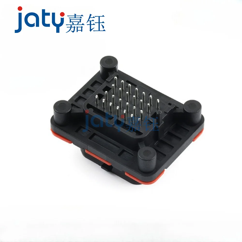 JATY Amphenol Type 26-pin Straight Pin Block Car BeiDou Navigation Device Connector ECU Controller Plug 6437288-6