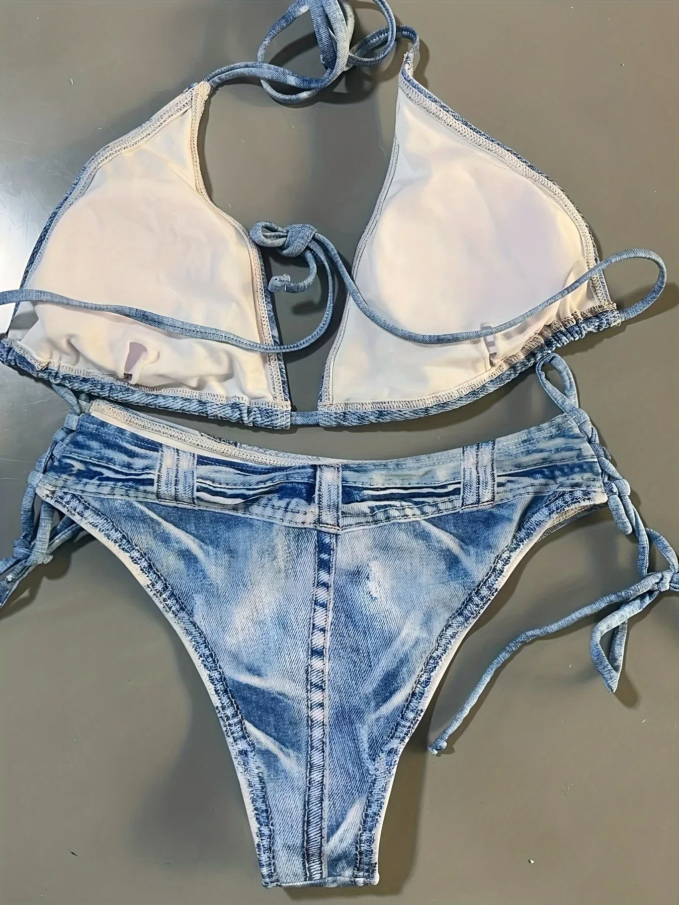 

Printed Ladies Sexy Bikini Swimsuit Setmv
