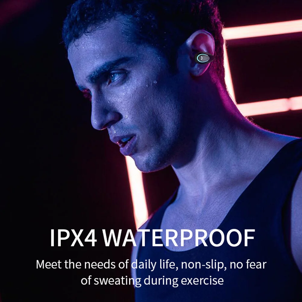 

50mAh Clip-on Earbuds Super Mini Waterproof Wireless Headset Casual Use Sports Earphones Invisible Stereo Headphone