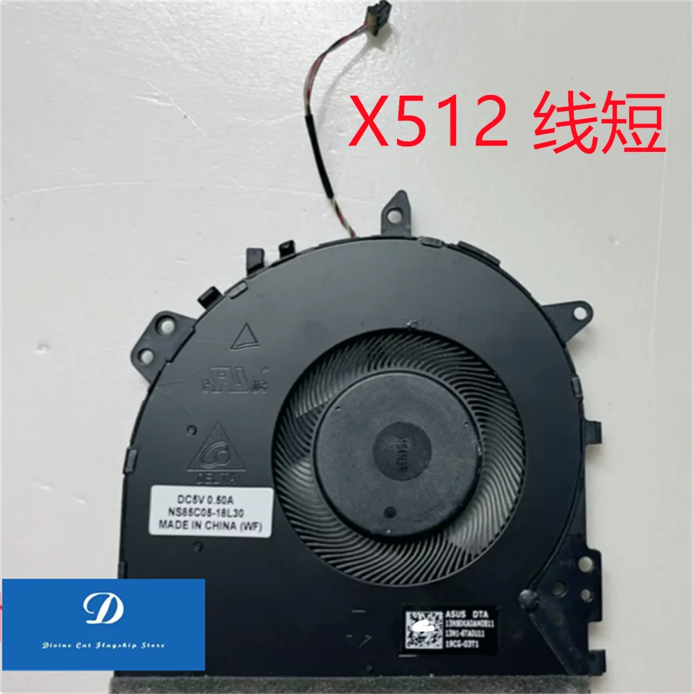 FOR ASUS Y5100U X512U A512U V5000D X712F X712DA R564D Cooling Fan