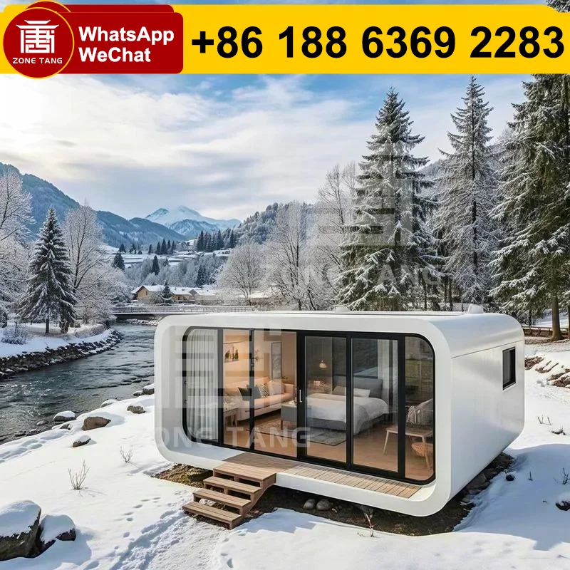 Modular Prefabricated House Hot Selling Customize Design Capsule Houses Prefab Tiny House Luxury Modern Luxury Mobile Homes Home