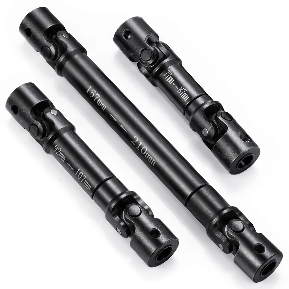 AXSPEED 1PCS Steel Drive Shaft Center Driveshafts for 1/6 RC Crawler Car Axial SCX6 AXI05000 Upgrade Parts