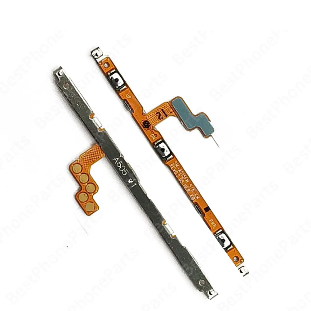 Volume Side Button Flex Cable For Samsung Galaxy A21 A21s A31 A41  A51 A71 5G A01 Core A11 New Key Power On Off Replacement