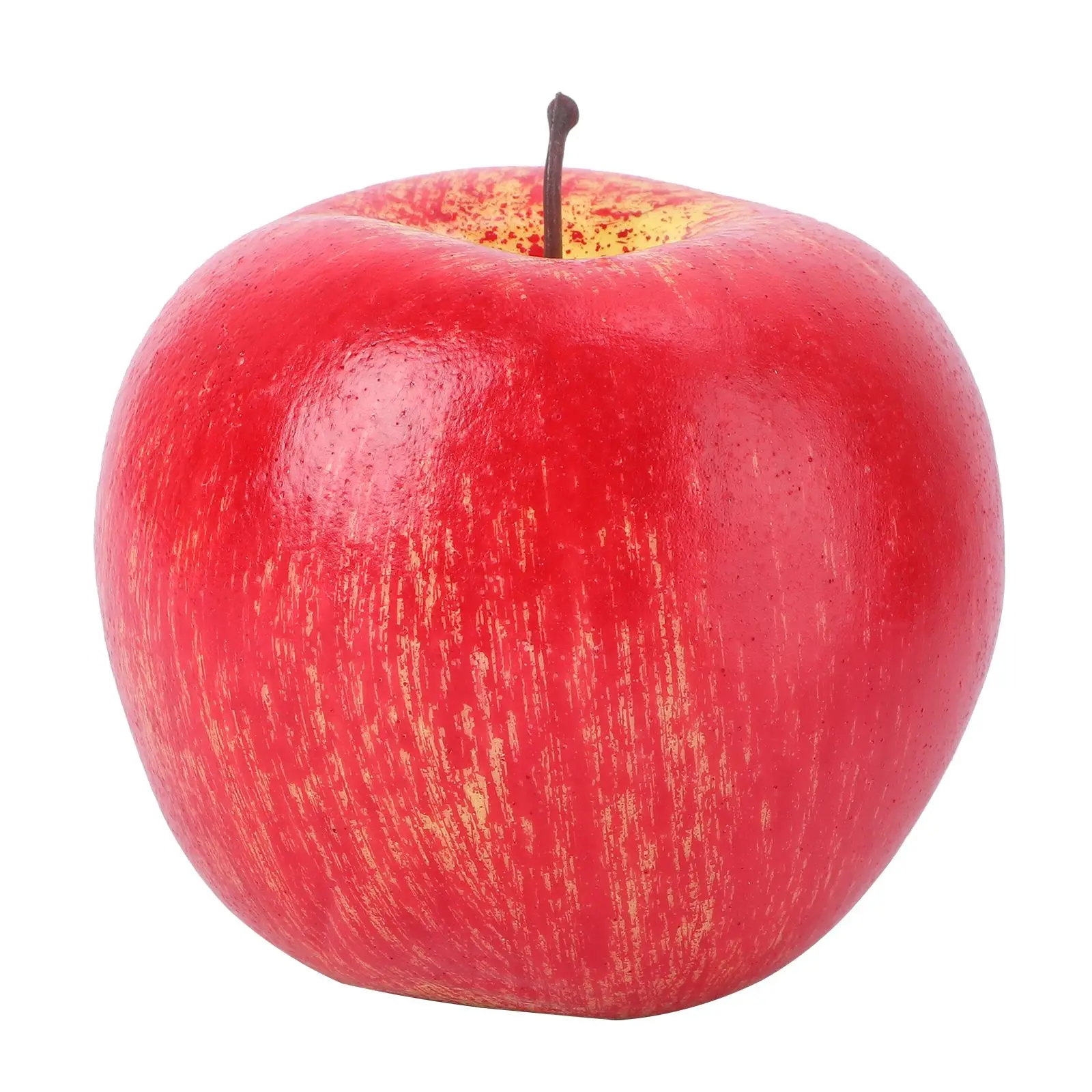 Artificial Lifelike Apple Fruit For Home Decoration Plastic Red Delicious Apples Kitchen And Wedding Party Photography