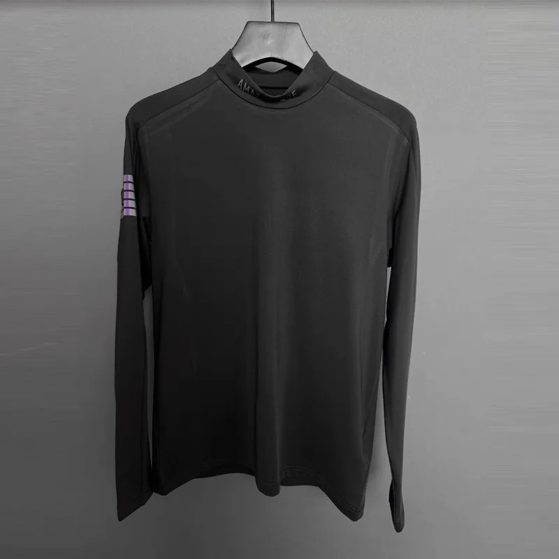 2026 new golf clothing men's long sleeved casual sports breathable golf shirt round neck man golf top