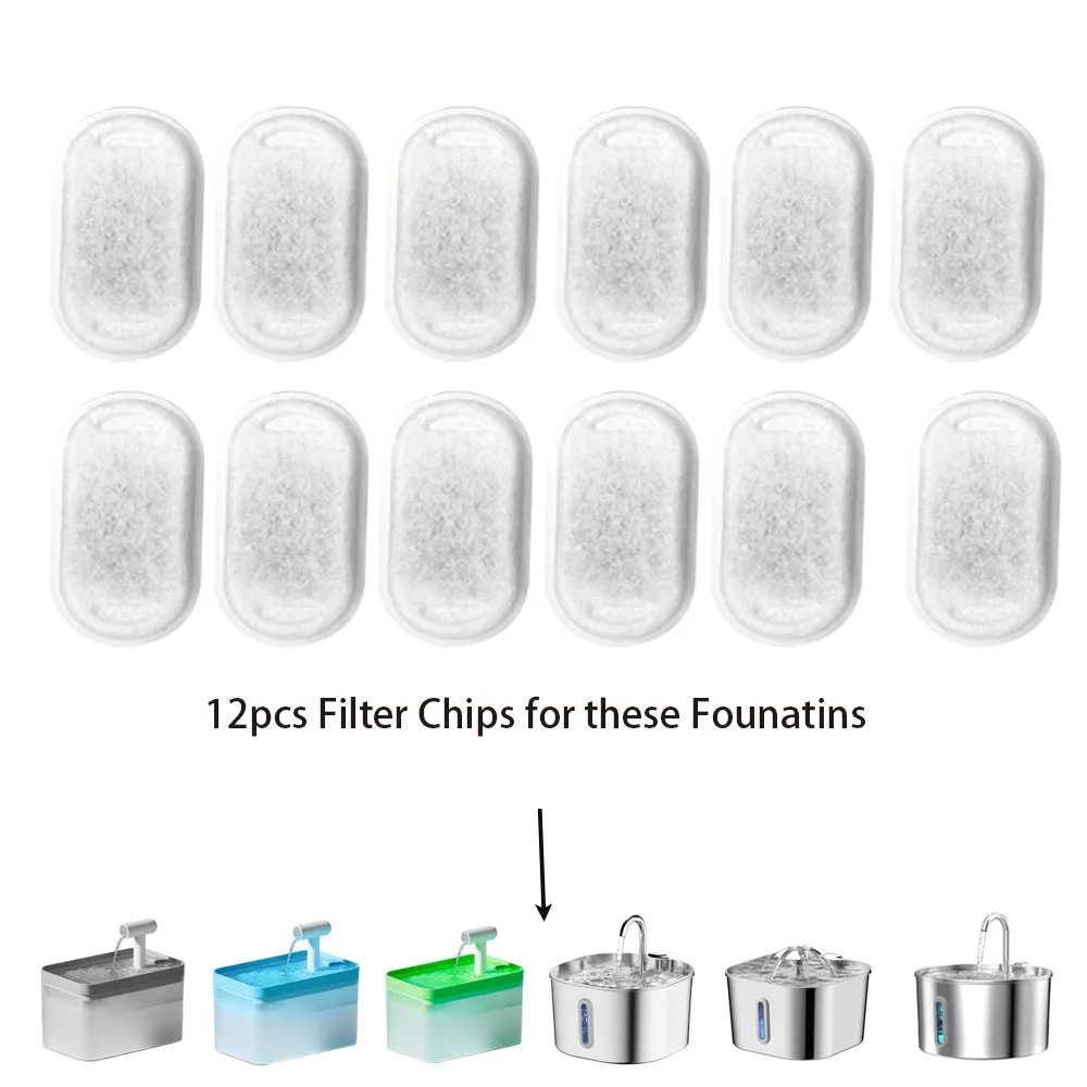 Automatic Water Dispenser Filter Cartridge for Specific Pet Cat Water Feeding & Watering Supplies Accessories (No Pet Fountain)
