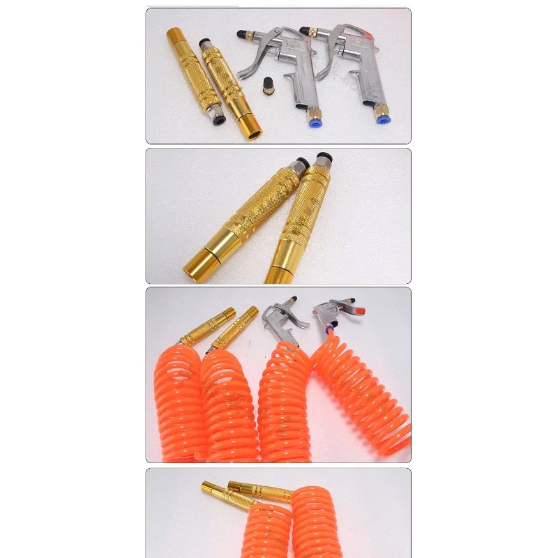 Air Shaft Special Inflation Rod - Pure Copper Sharp Tip, Inflation Handle, Large Air Head with Plastic Air Tube-10PCS