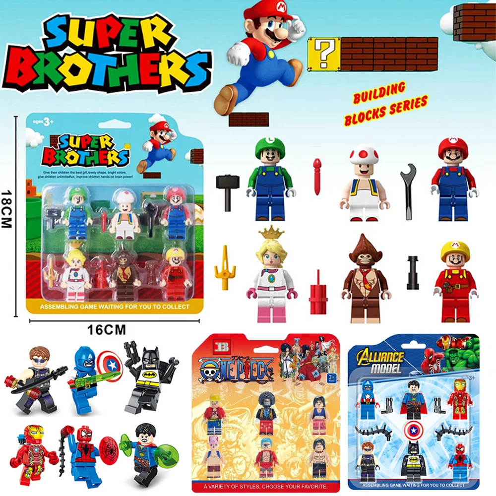 6PCS Super Mario Br… - image