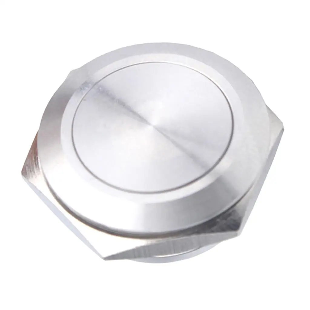 22mm Flat Waterproof Momentary Push Button Switch for Home Appliance