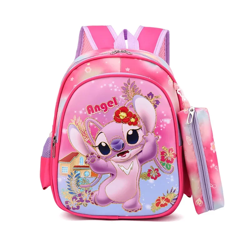 

Disney Stitch мультфильм студент 1-4-6 класс защита позвоночника школьный рюкзак Микки Маус детский рюкзак «Холодное сердце»