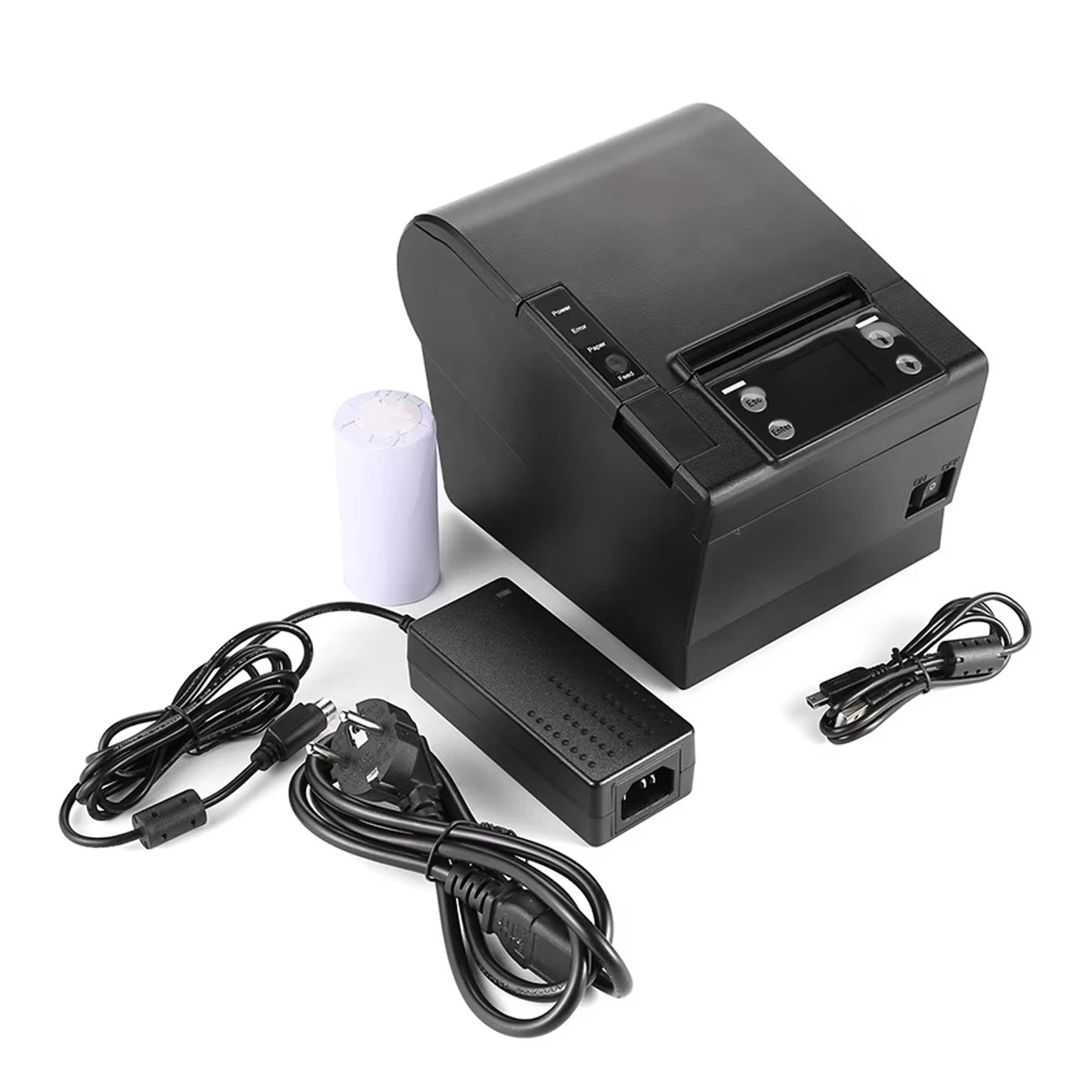 80mm Cloud Printer, High-Quality & Stable Printing Suitable for Tickets Badges and Event Schedules in Conferences & Exhibitions