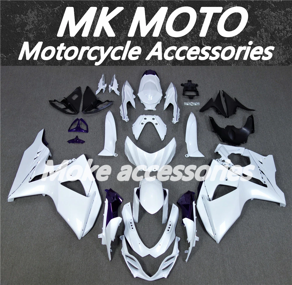 

Motorcycle Fairings Kit Fit For Gsxr1000 2009 2010 2011 2012 2013 2014 2015 2016 Bodywork Set High Quality Injection pearl white