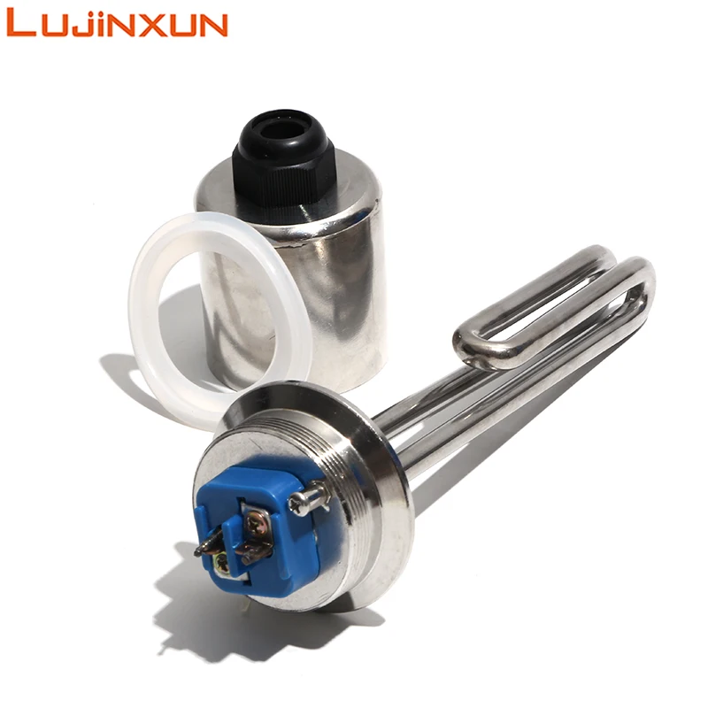 LUJINXUN 2 pollici (OD64) Tri-clamp 120V 1500W elemento riscaldante pieghevole scaldabagno elettrico a bassa densità di Watt