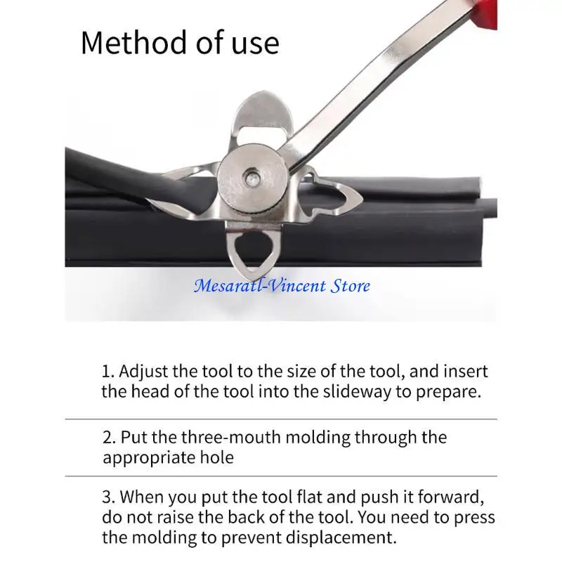 

A70F Windscreen Nut Screw Disassembly Remover Glues Nut Screw Disassembly Tool Professional Tool for Car Windshield Repair