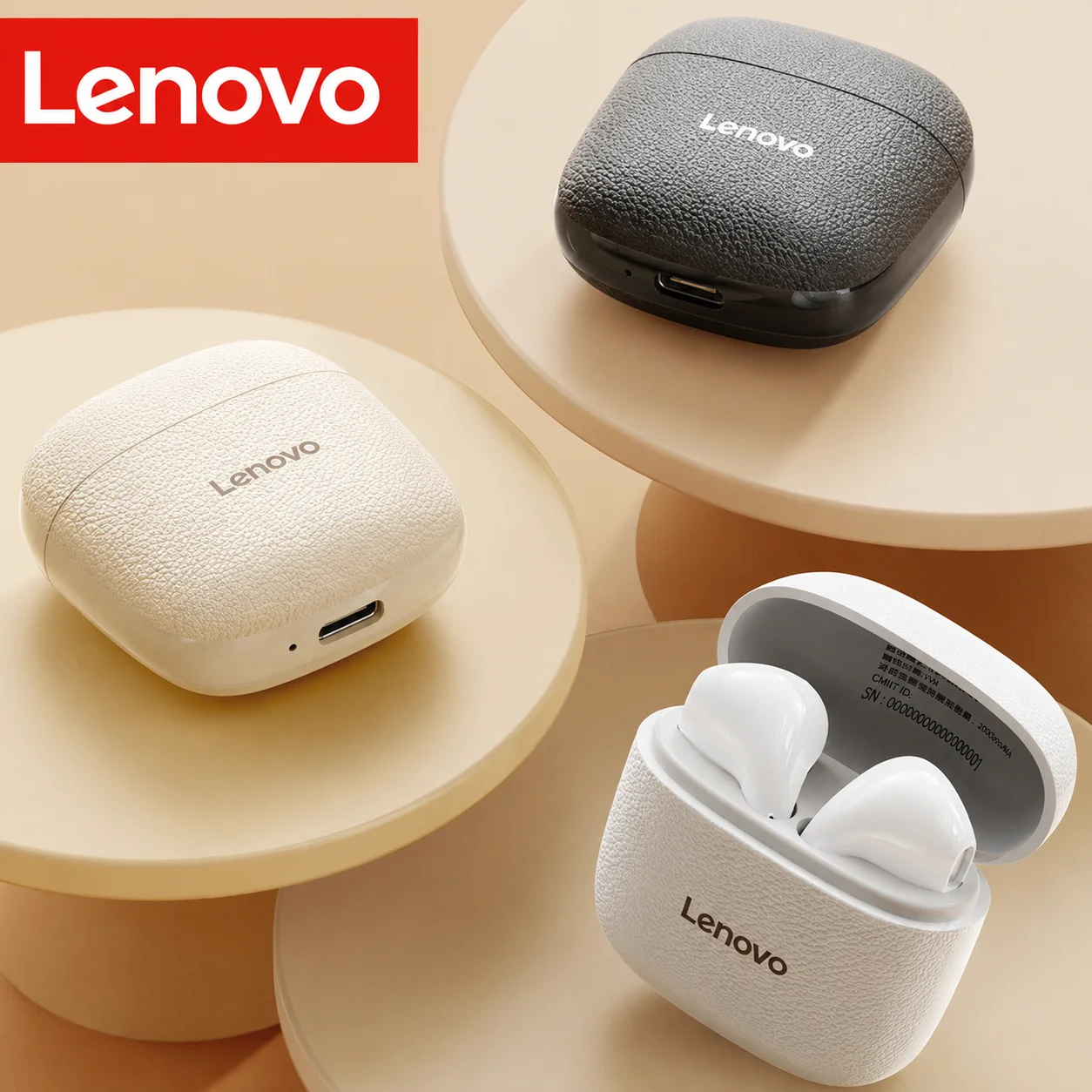 Phone Accessories Amazon - Lenovo EA166 TWS Bluetooth 5.4 Wireless