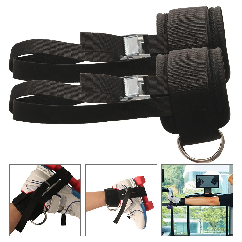 

2 Pcs Equipment Dumbbell Ankle Strap Work Polyester Fitness Accessories