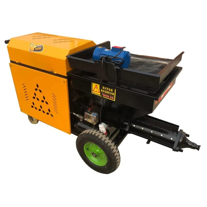Concrete Shotcrete Machine Portable for Swimming Pool and Retaining Wall Construction Gunite Spraying Tool
