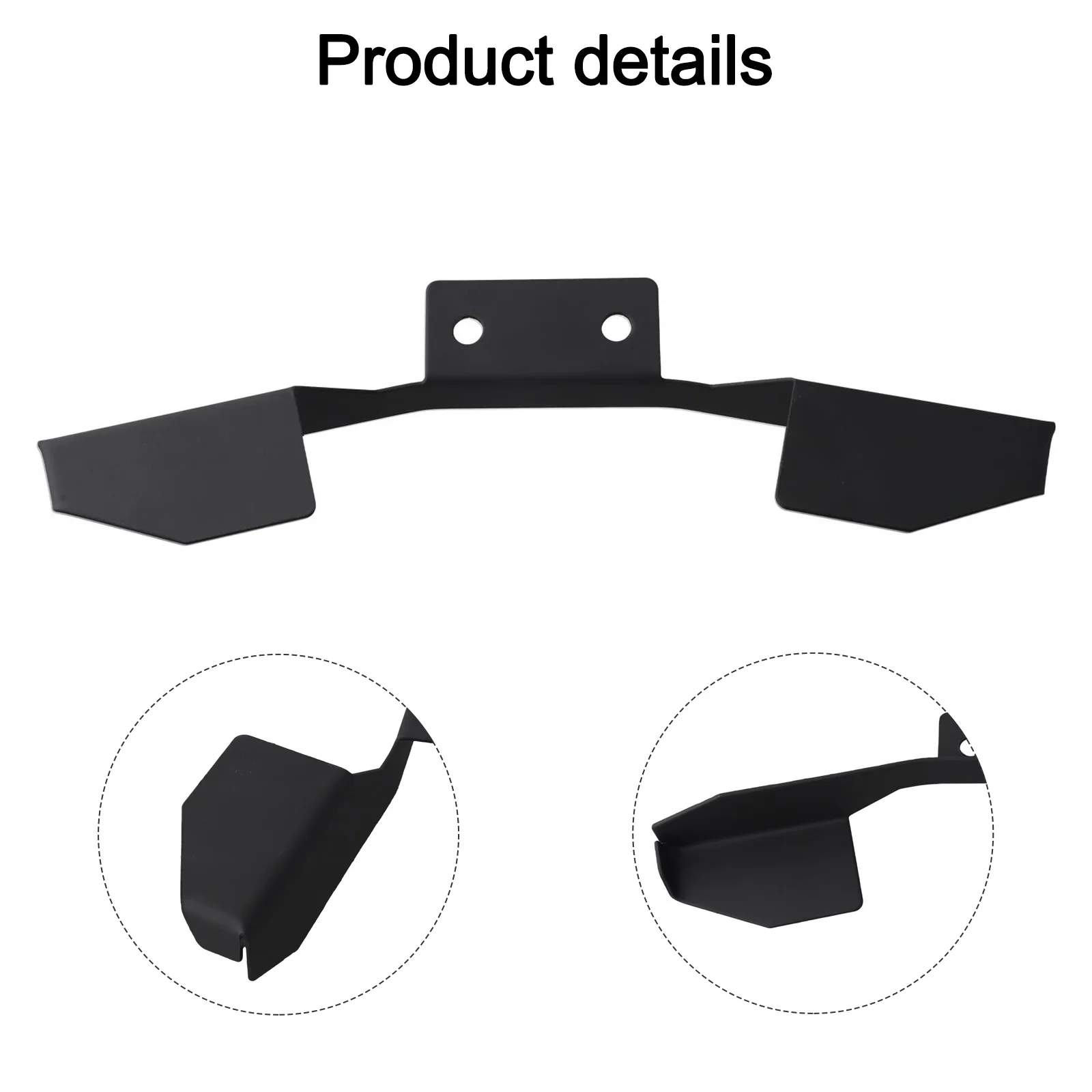 Carbon Steel Bracket Tail Light Bracket Motorcycle Modification Easy Installation Enhances Motorcycle Appearance