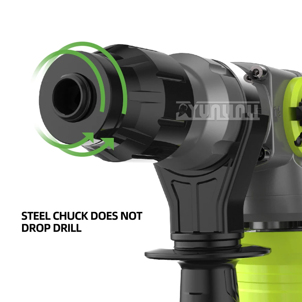 Electric Hammer and Electric Pickaxe Multifunctional High-Power Impact Drilling Electric Drill Concrete Industrial Electric Tool