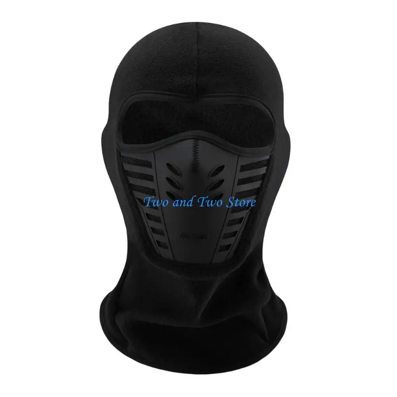 

HX6F Compact Portable Fleece Face Mask for Travel Commuting and Outdoor Activities