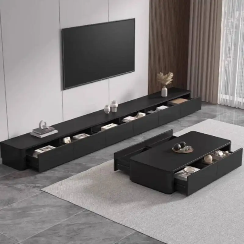 خزانة مركز الترفيه، تخزين التلفزيون، غرفة المعيشة، لوحة حامل تلفزيون تدعم الداخلي الفاخر، تدعم أثاث المنزل
