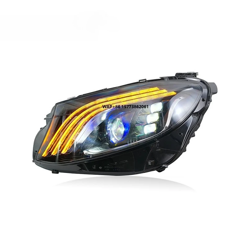 

2 Unit LED Headlight Automatic Lighting System for Automobiles Front Headlights Vehicle Components Suitable for 16-20th E G