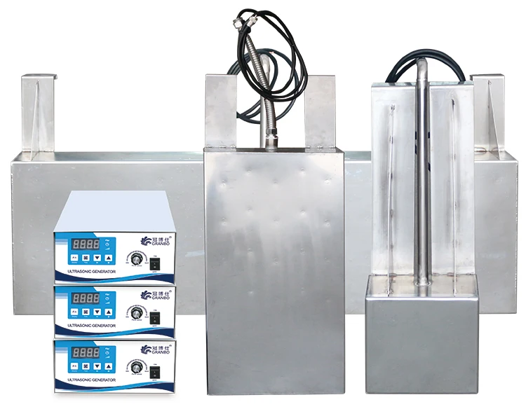 Ultrasonic Transducer Vibration Plate Set 2400W Ultrasonic Generator RS485 Communication Custom Cleaning Device For Industry