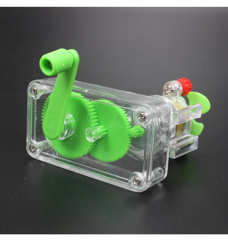Detachable hand-operated generator Physics experiment equipment DIY appliances electrical experiments