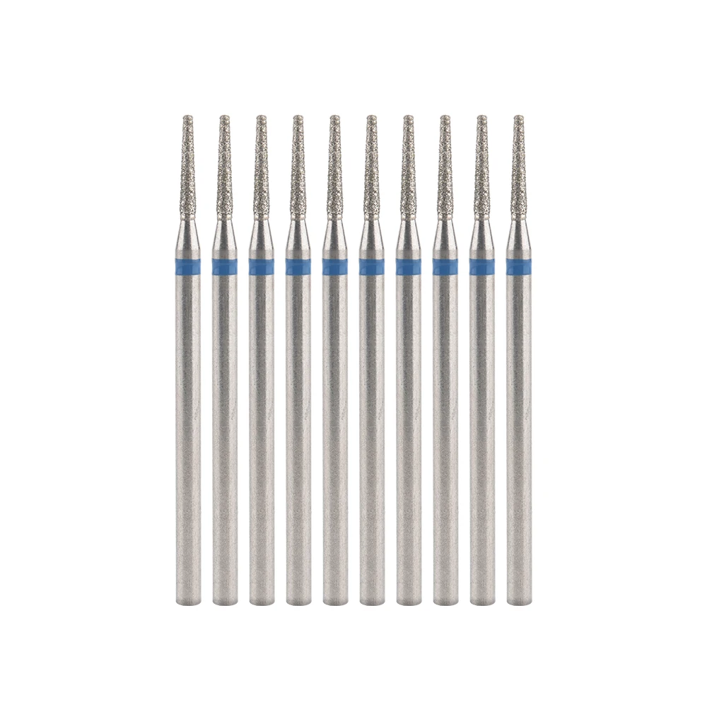 10Pcs Diamant Fräser Für Maniküre Elektrische Nagel Bohrer Bits Zubehör Pediküre Maschine Nagel Datei Gel Remover-Tool – Detail 39