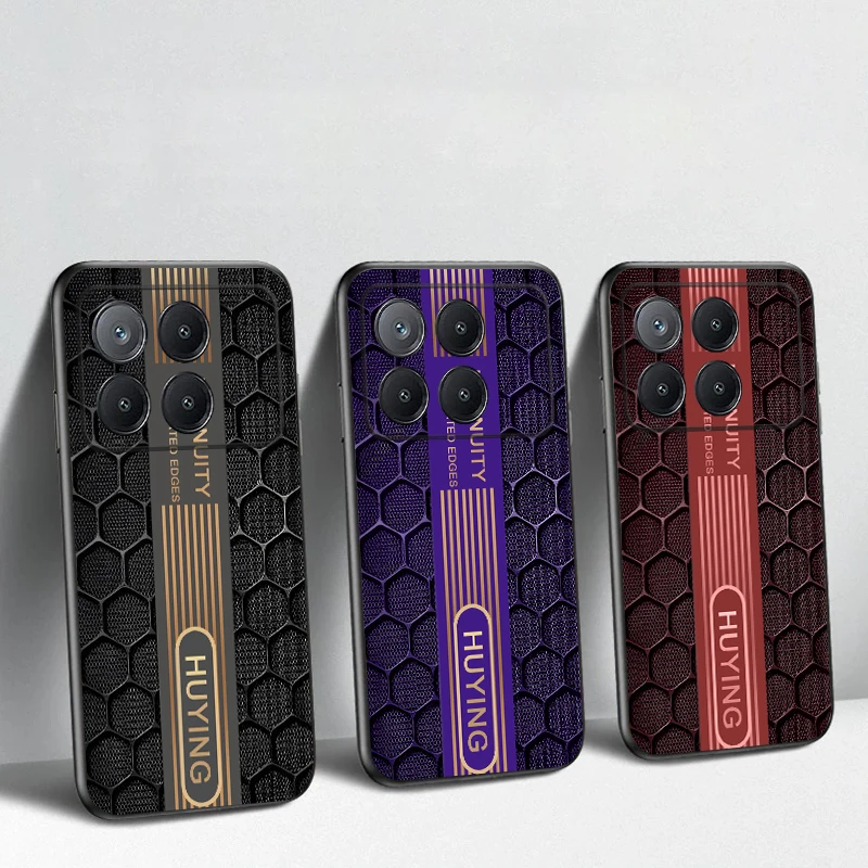 

Rose purple honeycomb For Xiaomi Poco X7 M7 Pro 5G M5 X4Pro 4 6 4G C65 75 F6 F5 X6 5 7 X5 F7 Ultra M5S 4Pro 5G soft phone case