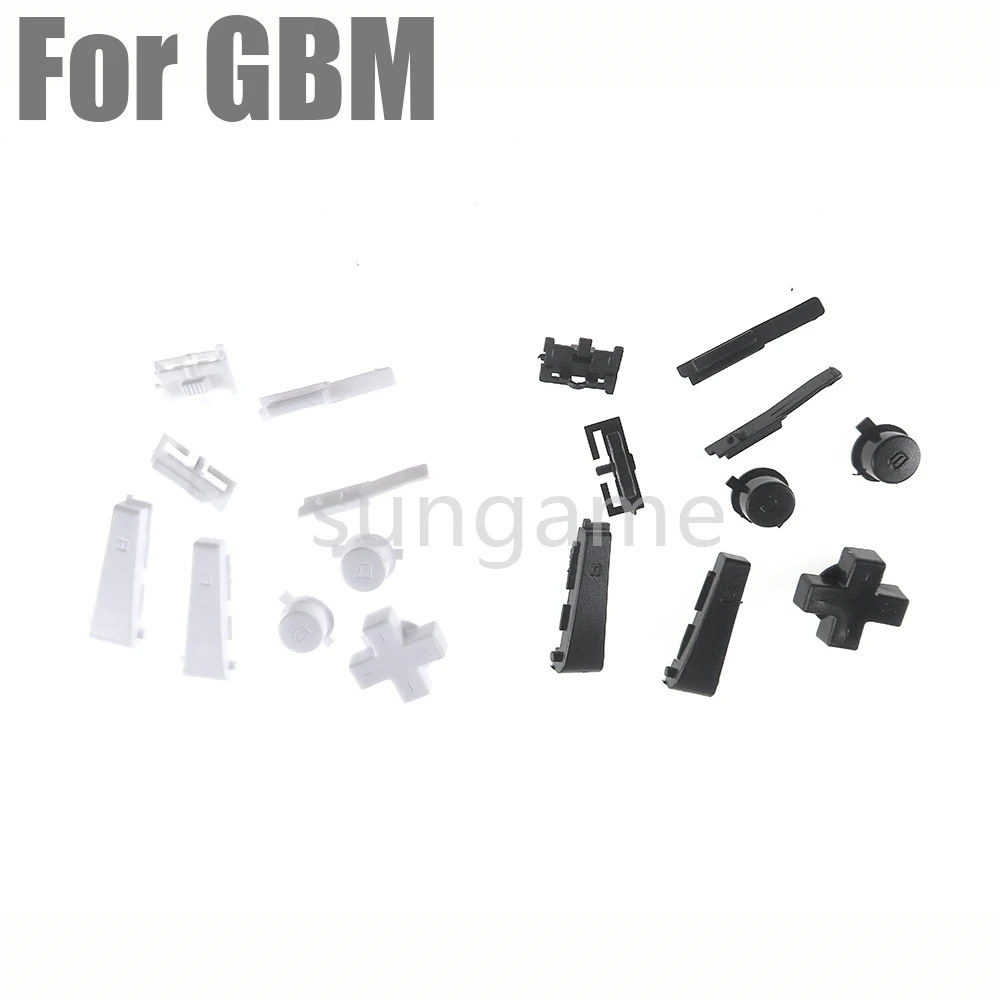 1set Volledige Set L R A B D-Pad Toetsenbord Knoppen voor Nintend GBM Console Shell Toetsen Vervanging