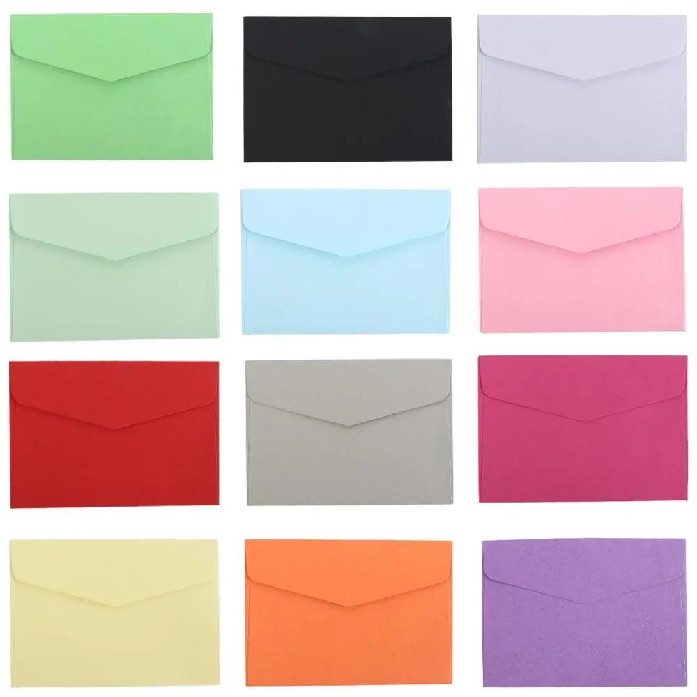 Envelope Gift Envelope Kraft Paper Message Card Wedding Invitations Paper Envelopes ID Card Packing Storage Blank Envelopes