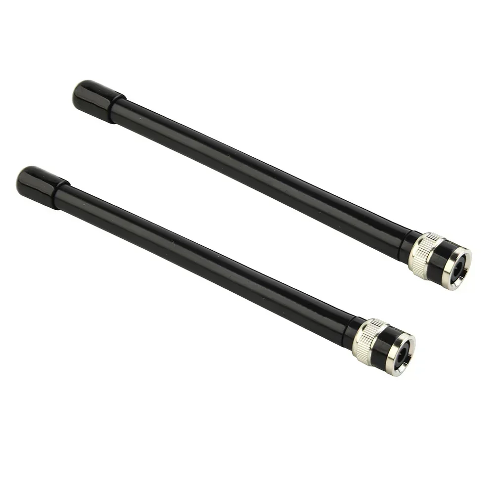 2Pcs Walkie Talkie Antenna Vhf 136-174Mhz Bnc Plug Rubber Antenne Voor Ic V8 V80 V80E V82 V85 V85E VX200 VX500