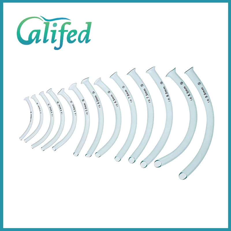 Califed Disposable PVC Nasopharyngeal Airway 3.0-8.0mm Medical Air Duct Nasofaringea Cannula Sterilized Soft Nasopharyngeal Tube