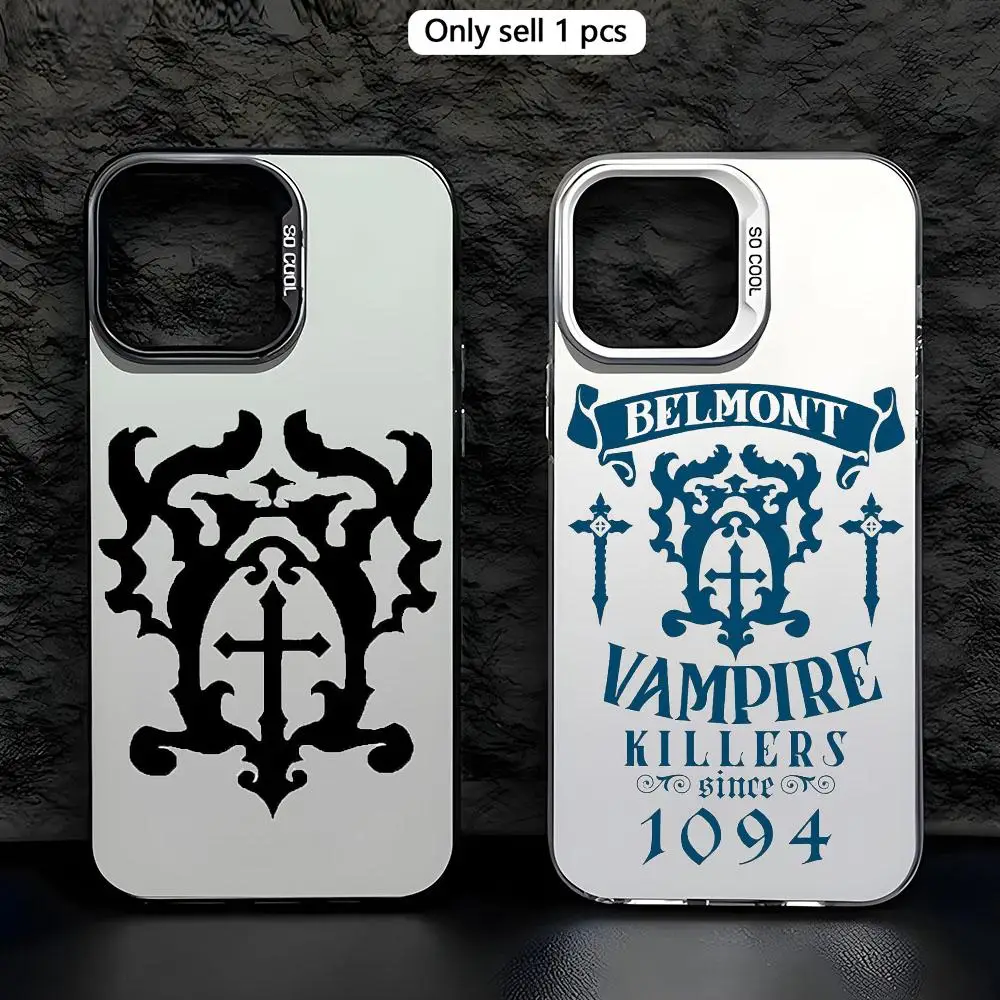 vampire castle, gothic warrior Phone Case Clear TPU Anti-Yellow Shockproof Case For iPhone 11 12 13 14 15 16 17 Pro Max