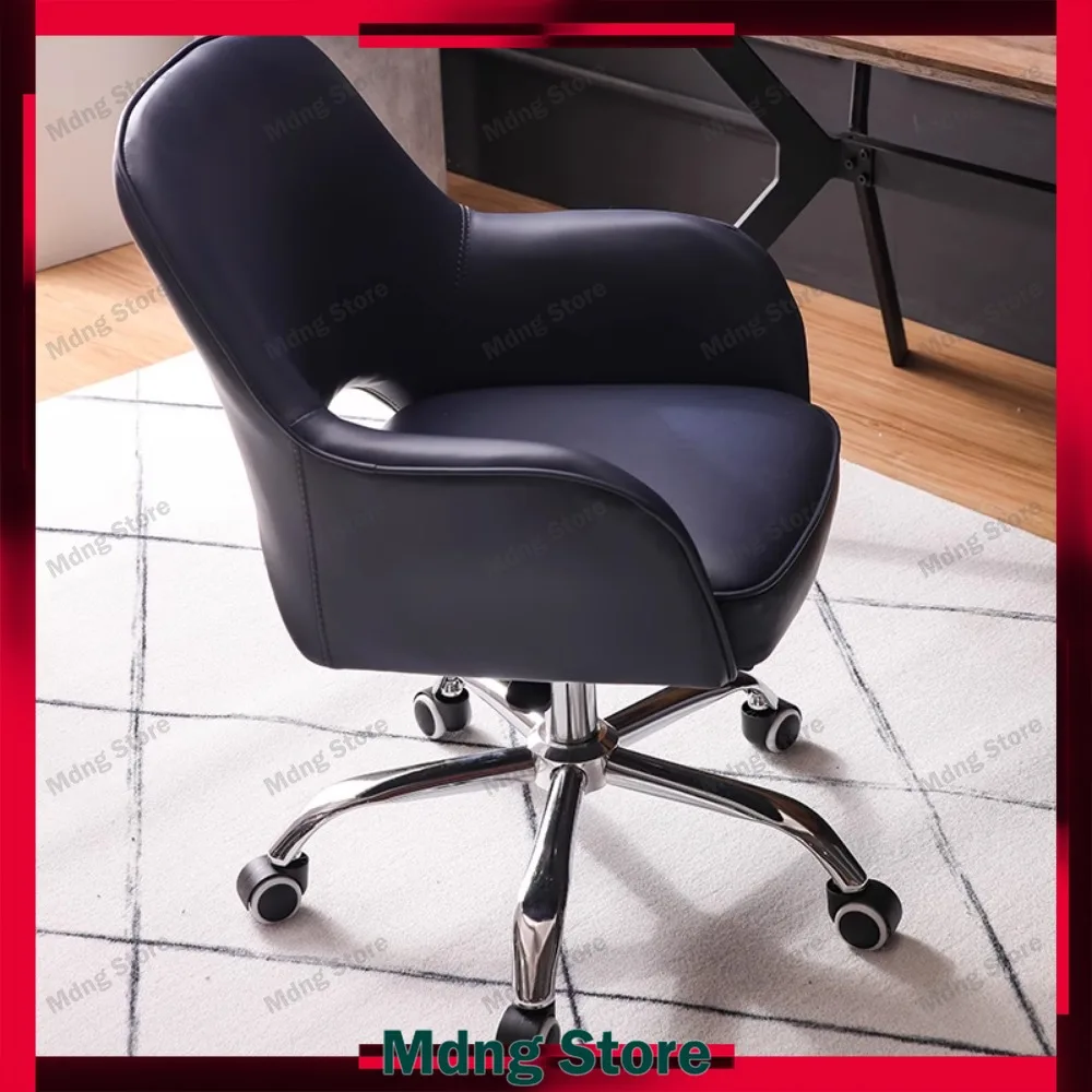 

Luxury Leather Office Chair Wheels Design Swivel Gaming Chair Ergonomic Bedroom Chaises De Bureau Decoration Accessories