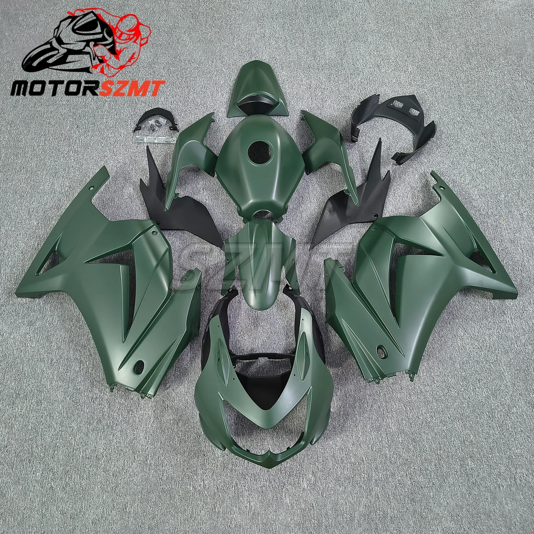 For Kawasaki Ninja250 R EX250 08-12 motorcycle complete fairing 2008 2009 2010 2011 ABS plastic high quality body decoration kit