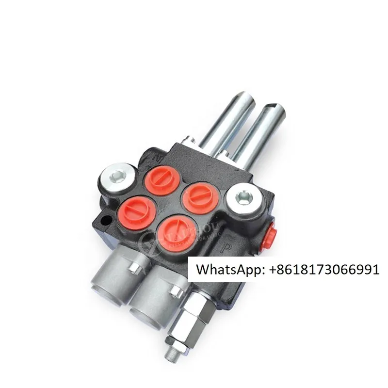 manual operated  hydraulic  P40 P80 P120 hydraulic monoblock valve, tractor hydraulic directional valve control valve