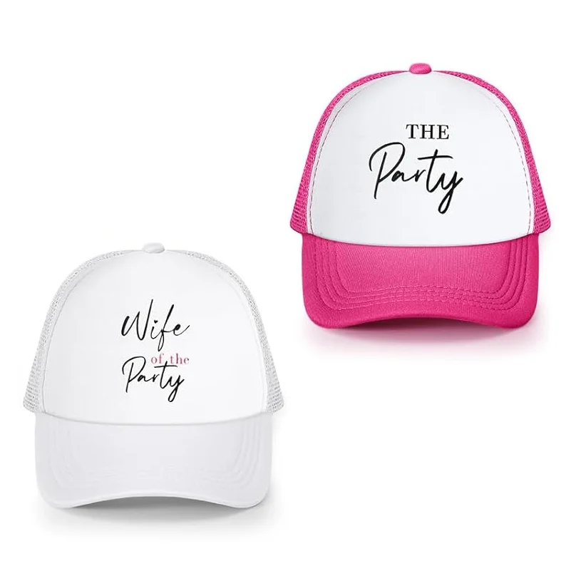 Lustige Junggesellinnenabschieds-Hüte für Frauen, Ehefrau der Party, Braut-Hut, Baseballkappe für Junggesellinnenabschied, Accessoires, Gastgeschenke, Zubehör – Detail 3