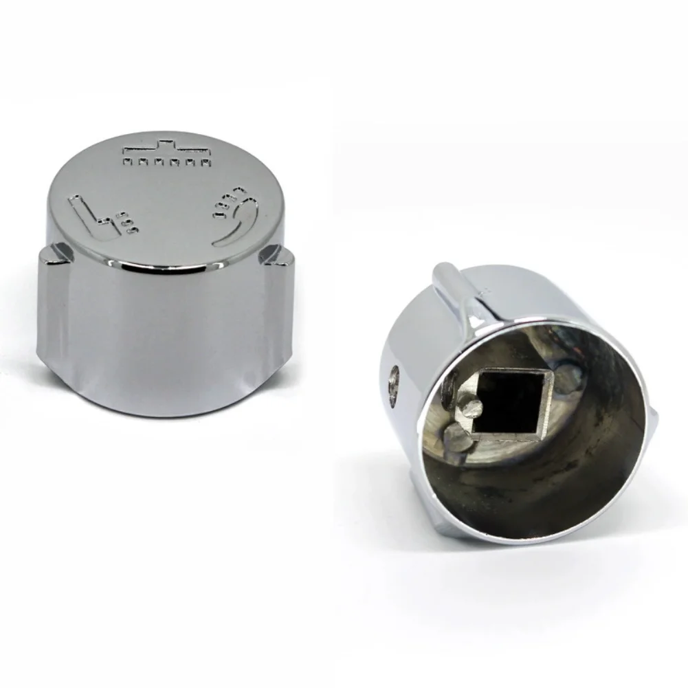 2x Uchwyt prysznicowy ze stopu cynku z regulacją przepływu wody na trzy poziomy do zaworu mieszającego w łazience