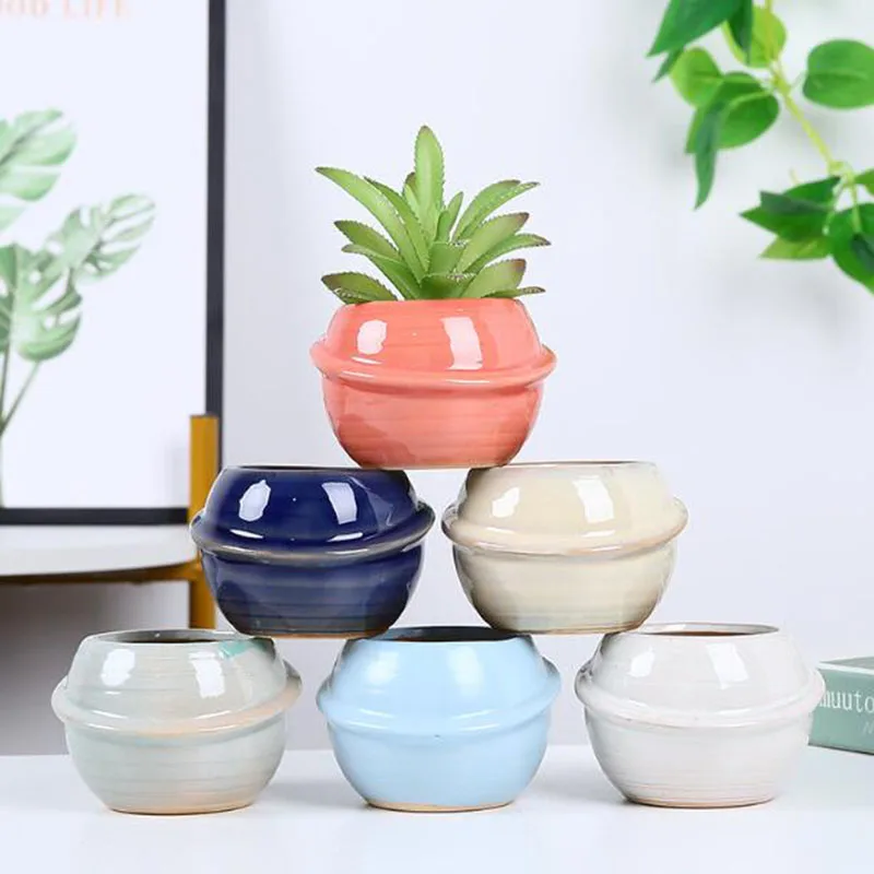 Creative Celestial Body Shape Succulent Plant Pot Gardening Art Flowerpot Breathable Bonsai Vase Desktop Ornaments Home Decor