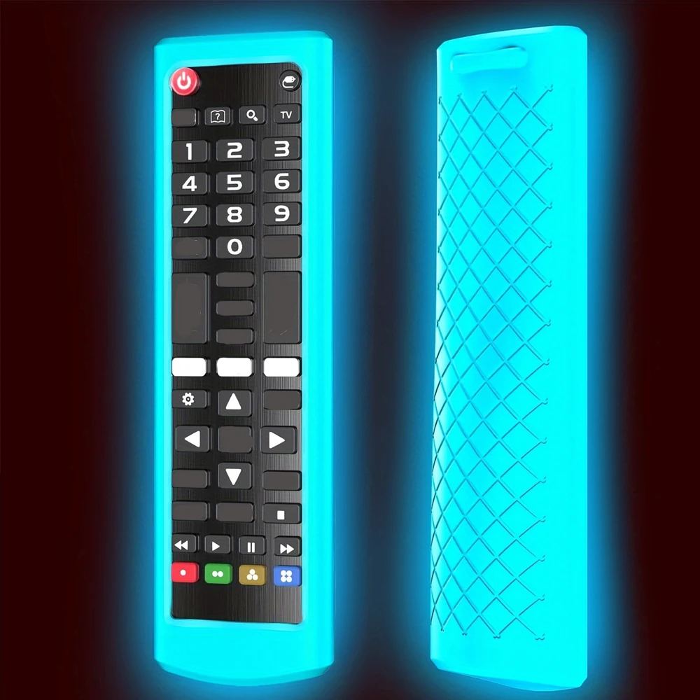 Leuchtende Silikon-Fernbedienungsabdeckung für die LG AKB-Serie – langlebige, rutschfeste Griffschutzhülle – stilvolles Zubehör für TV, Recorder – Detail 5